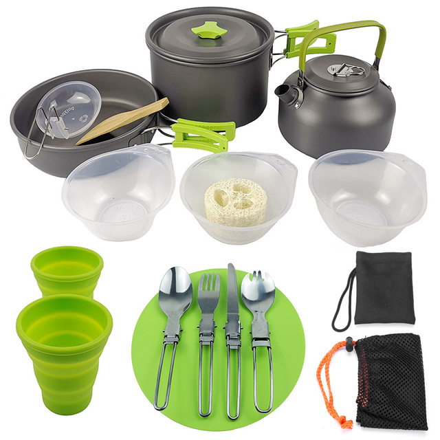 Elevate Your Outdoor Cooking Experience with Our Camping Cookware Set