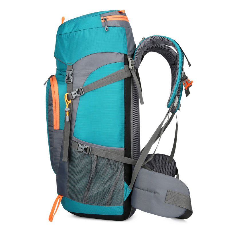 Men's Nylon Mountaineering Hiking and Camping Backpack