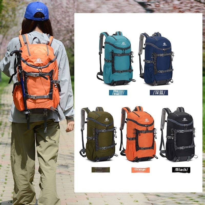 30L Oxford Cloth Hiking and Camping Backpack