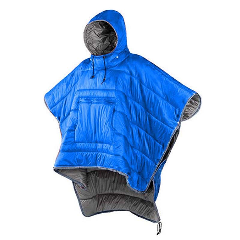 Outdoor Wearable Sleeping Bag – Cold-Proof Warm Cape Blanket