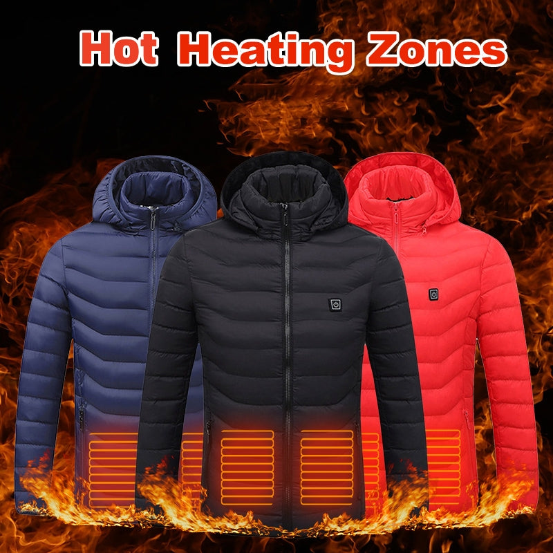 USB Heated Electric Thermal Jacket Vest