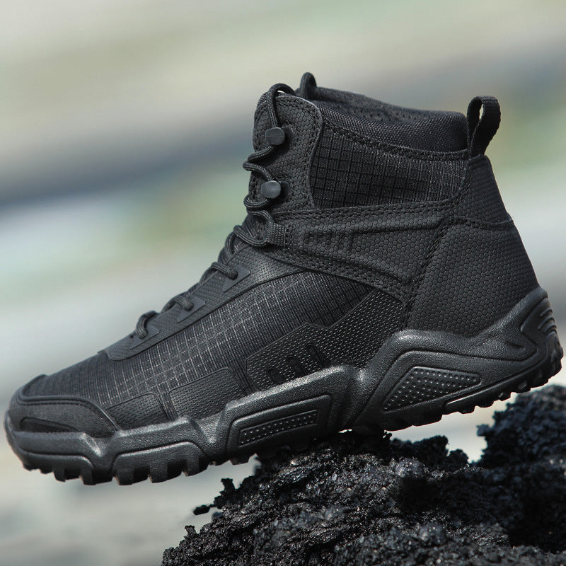 American Ultralight Mid-Top Combat Boots Men’s Tactical Hiking Shoes