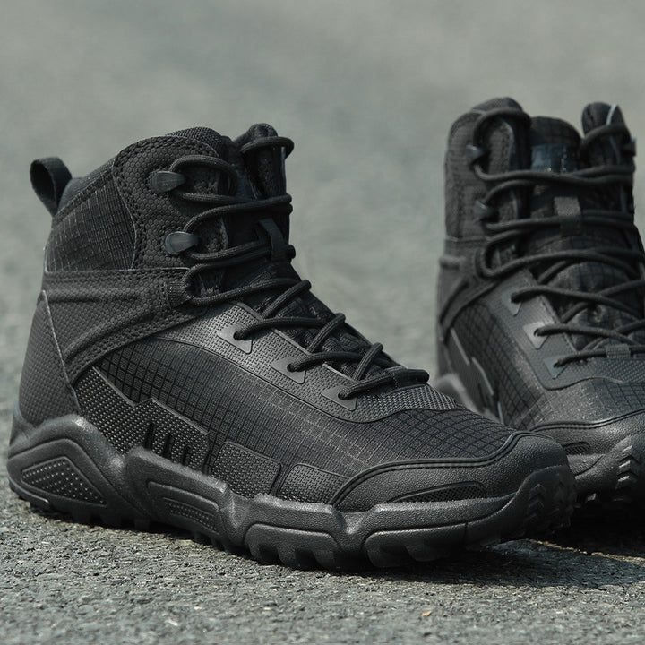 American Ultralight Mid-Top Combat Boots Men’s Tactical Hiking Shoes