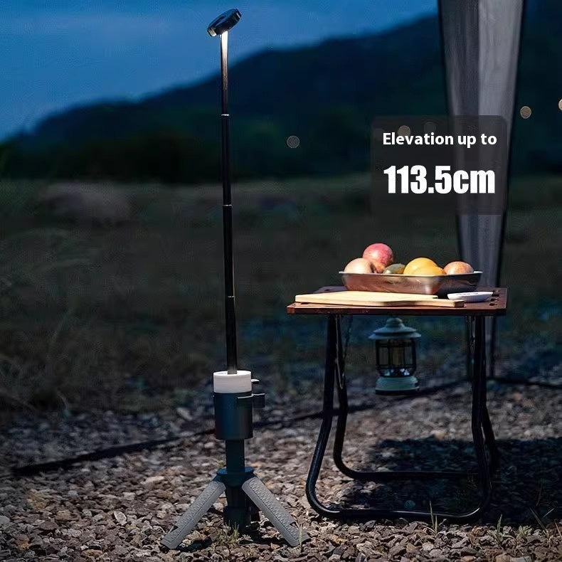 Portable Multi-Functional Outdoor Camping Lantern with Aluminum Retractable Bracket