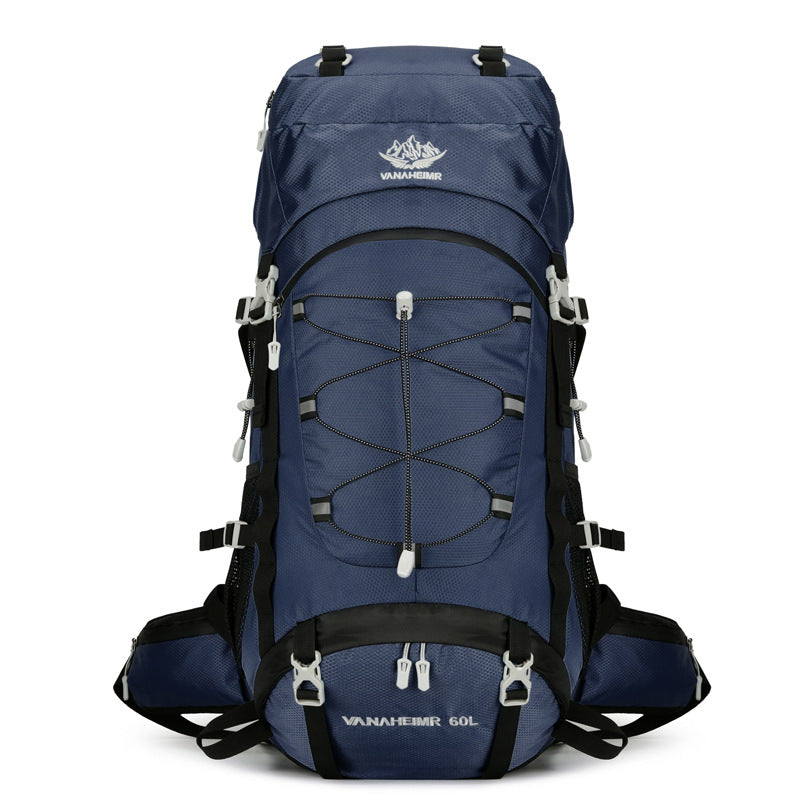 60L Large Capacity Outdoor Hiking, Camping, and Travel Backpack