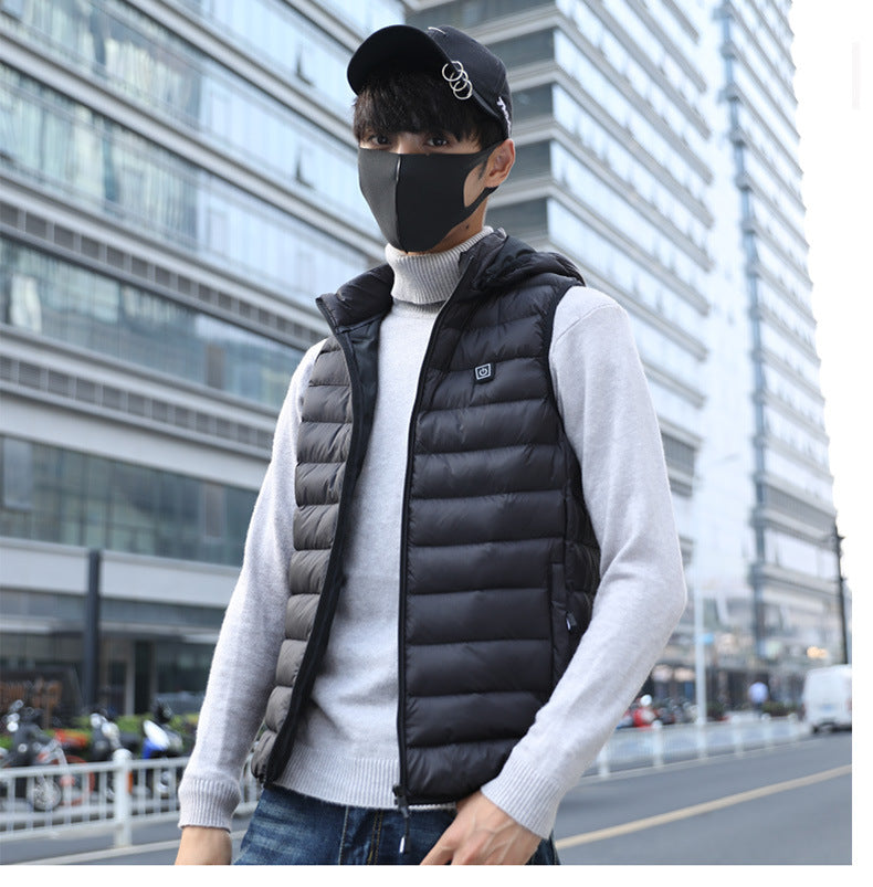 USB Heated Cotton Vest Thermal Heated Vest