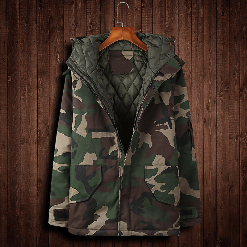 Men’s Winter Camouflage Cotton Jacket
