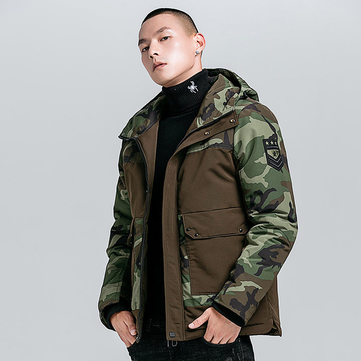 Men’s Military Camouflage Cotton Jacket