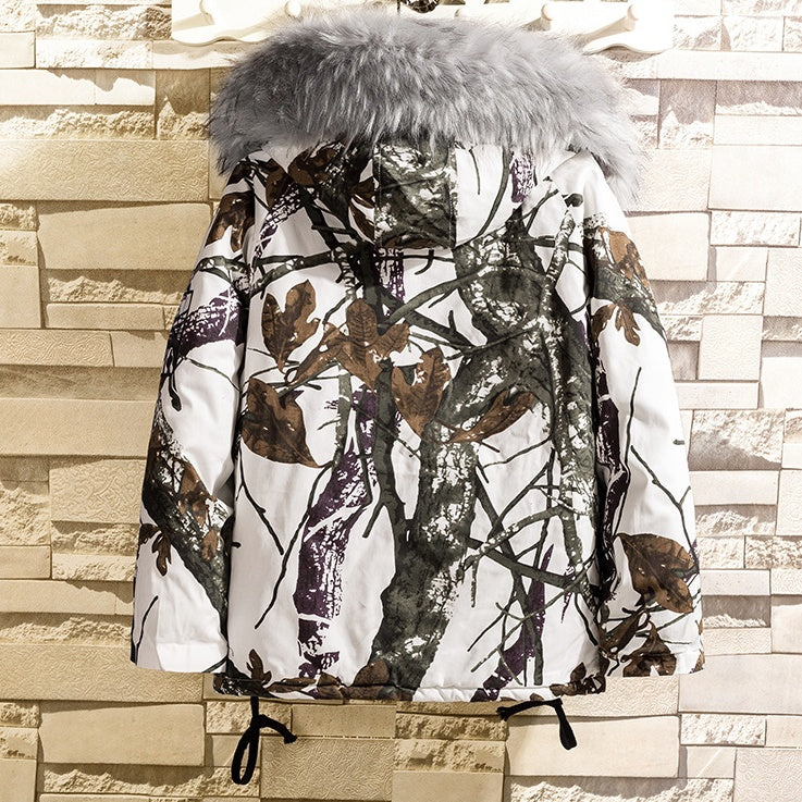 Hip-Hop Camouflage Hooded Jacket