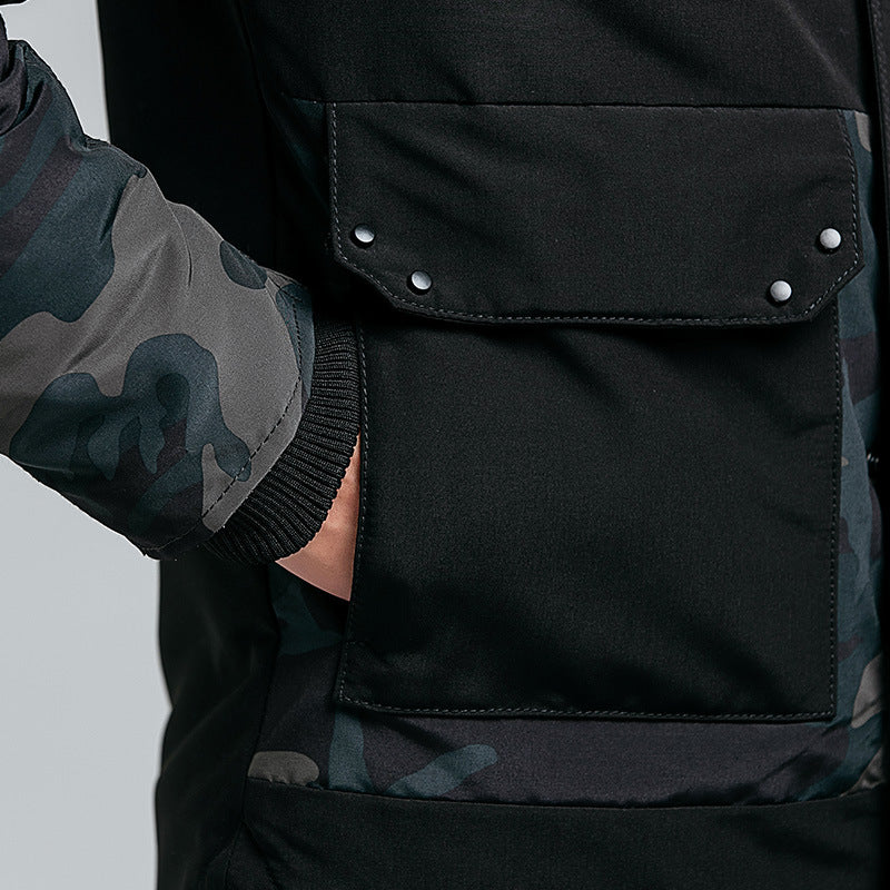 Men’s Military Camouflage Cotton Jacket