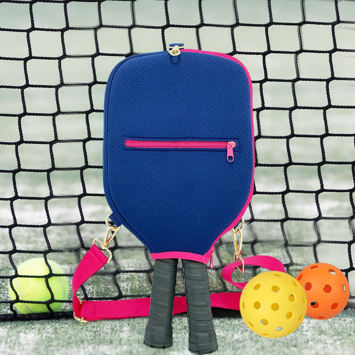 Single Shoulder Pickleball Racket Bag With Hook Strap