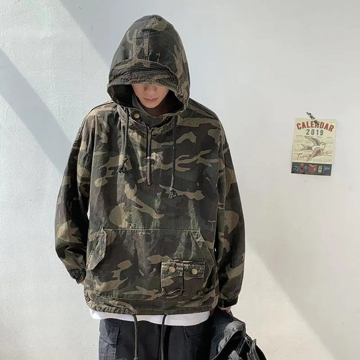 Men’s Camouflage Tactical Work Jacket