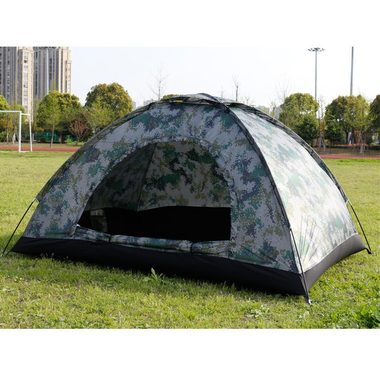 Outdoor Camouflage Tent for 3-4 People Camping & Beach