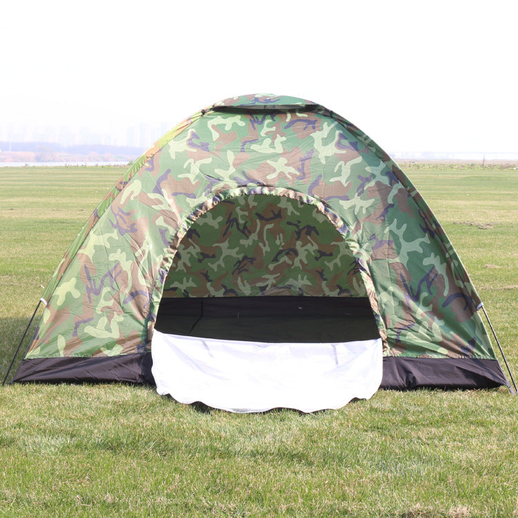 Outdoor Camouflage Tent for 3-4 People Camping & Beach