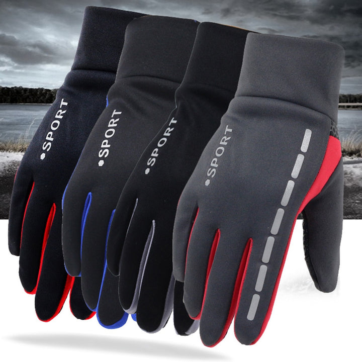 Men's Winter Cycling Sports Gloves Outdoor Fitness