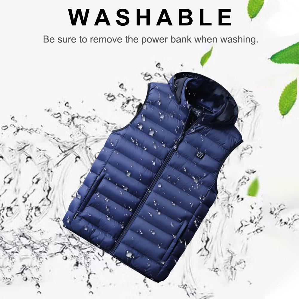 USB Heated Cotton Vest Thermal Heated Vest