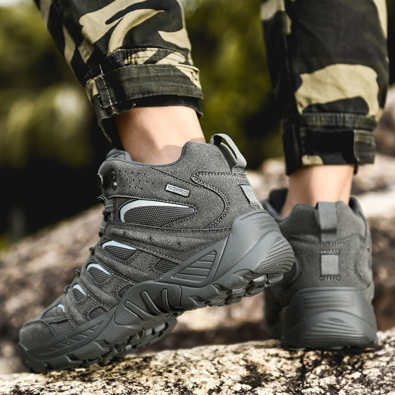 Men’s Outdoor High-Top Hiking Martin Boots
