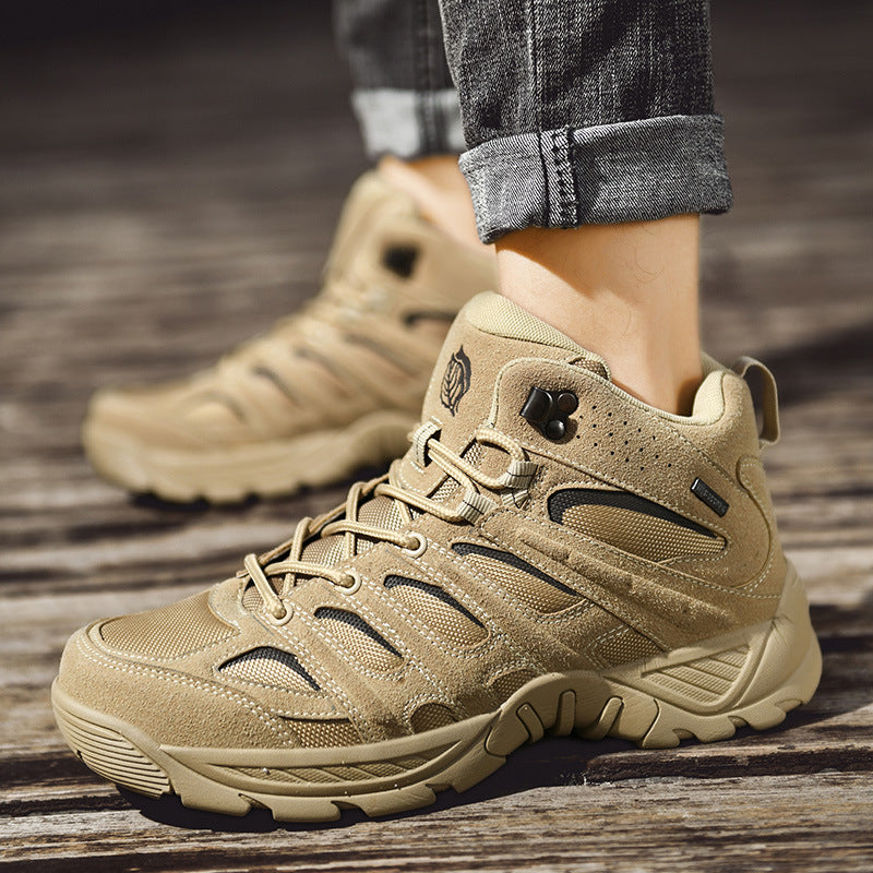 Men’s Outdoor High-Top Hiking Martin Boots