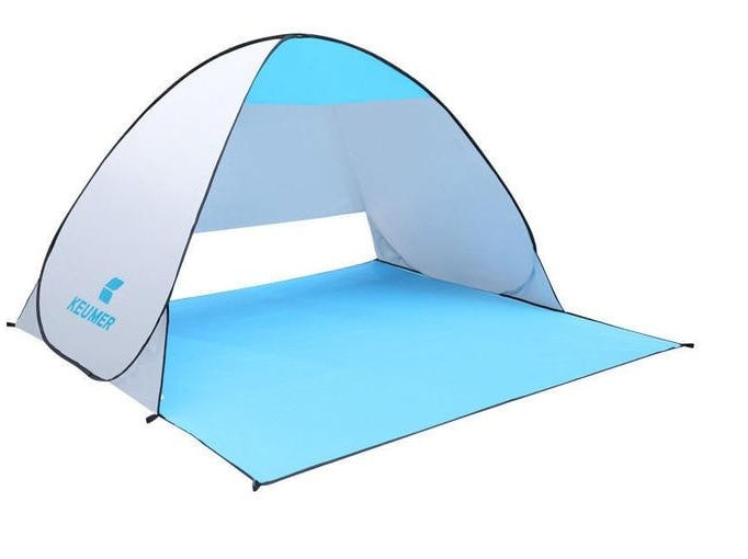 Double Automatic Beach Tent With UV Protection