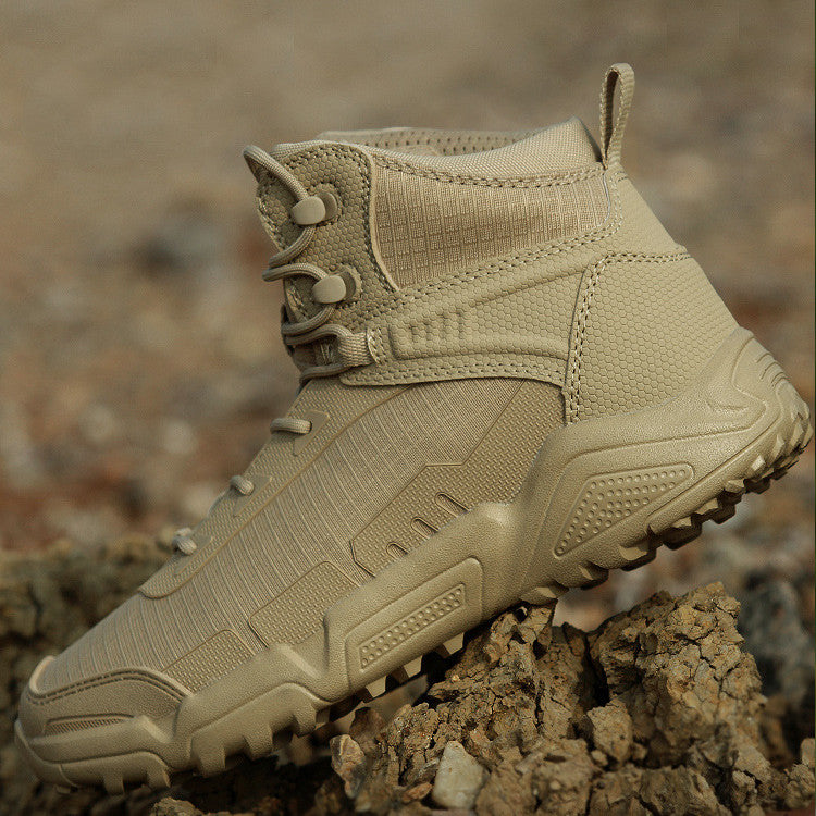 American Ultralight Mid-Top Combat Boots Men’s Tactical Hiking Shoes