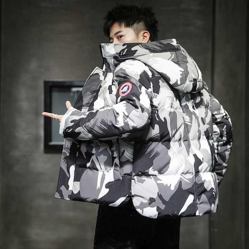 Men’s Thick Warm Camouflage Work Jacket