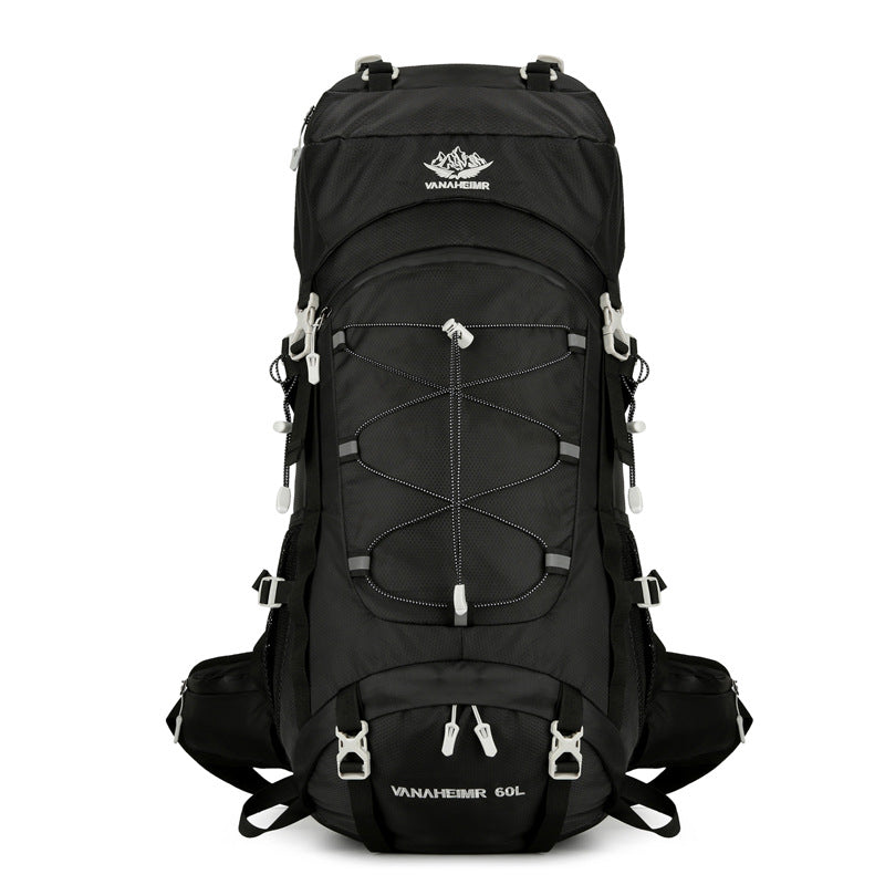 60L Large Capacity Outdoor Hiking, Camping, and Travel Backpack