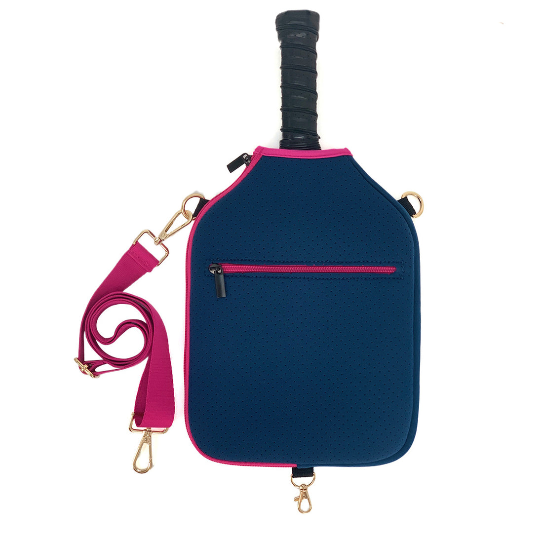 Single Shoulder Pickleball Racket Bag With Hook Strap