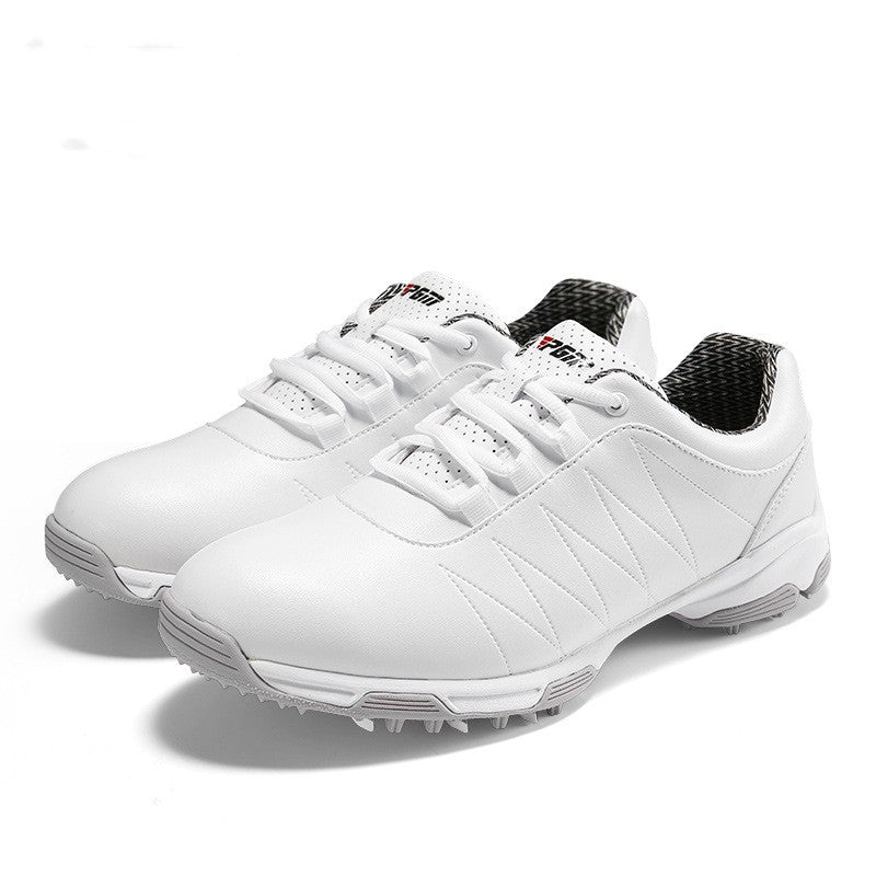 Golf Shoes Waterproof Sneakers Spin Button LACES Anti-sideslip