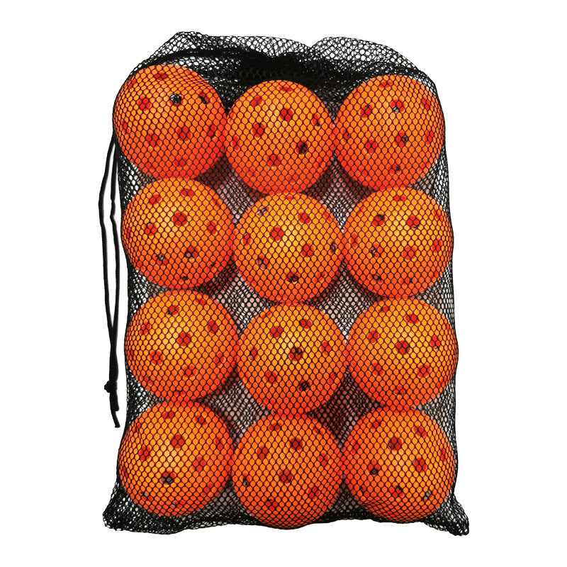 40 Hole 74mm Plastic Pickleball Balls Set 12 Pack