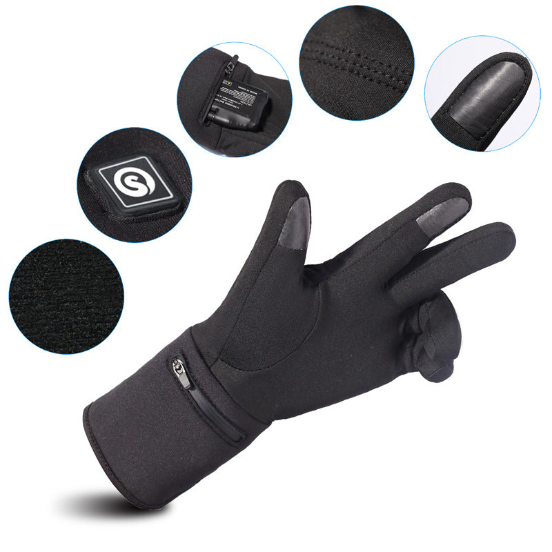 Heated Mountaineering Cycling Sports Gloves
