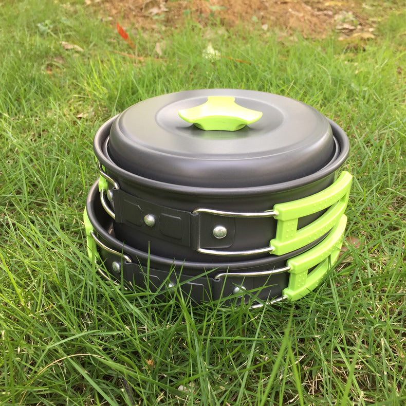 Outdoor Camping Cookware Set for 1–2 People