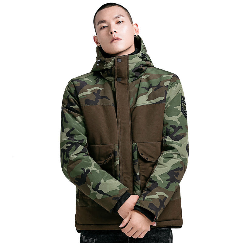 Men’s Military Camouflage Cotton Jacket