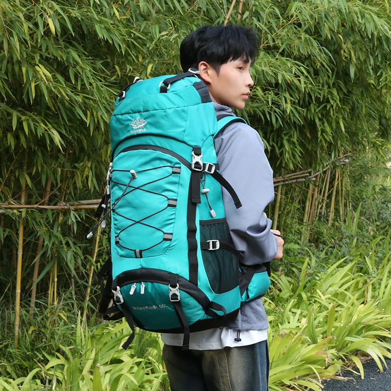 60L Large Capacity Outdoor Hiking, Camping, and Travel Backpack