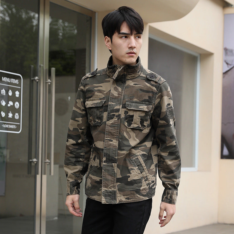 Men’s Autumn Camouflage Work Jacket