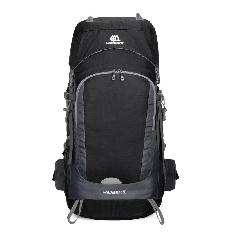 Men's Nylon Mountaineering Hiking and Camping Backpack
