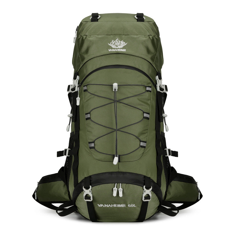 60L Large Capacity Outdoor Hiking, Camping, and Travel Backpack