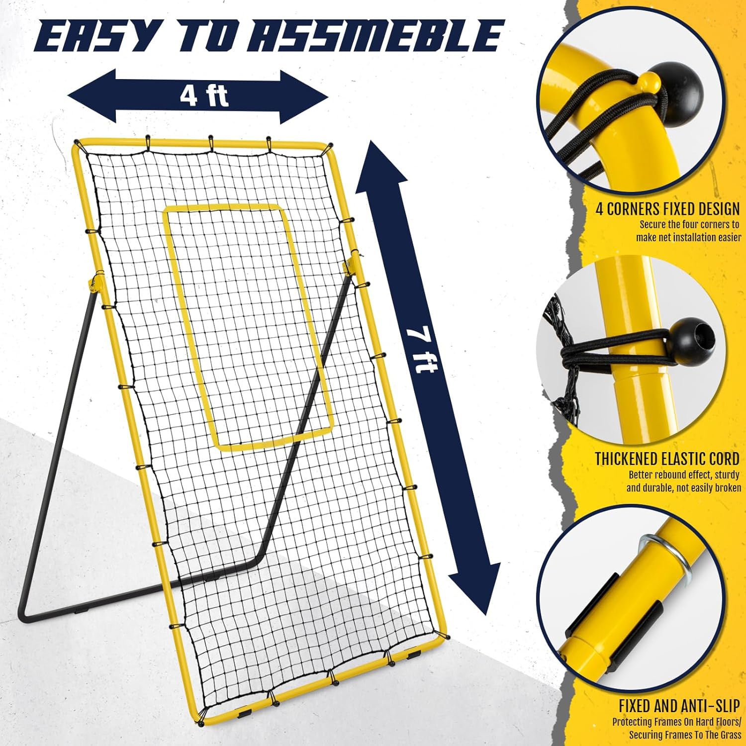 Outdoor Volleyball And Tennis Rebound Practice Net