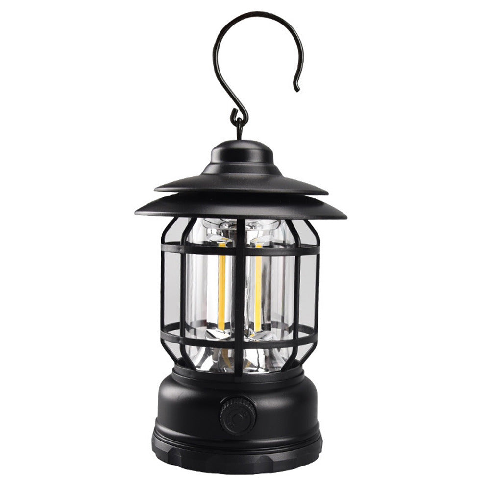 Retro Multifunctional Warm Light Camping Lantern