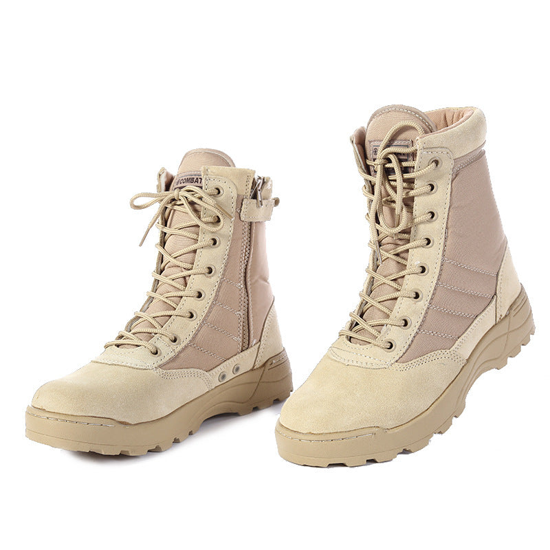 Men’s Outdoor High-Top Breathable Hiking Boots