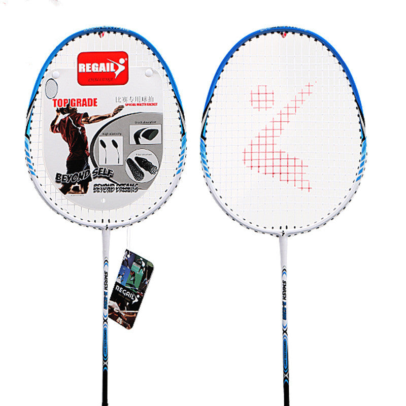 Aluminum Alloy Shock Absorption Badminton Racket Set