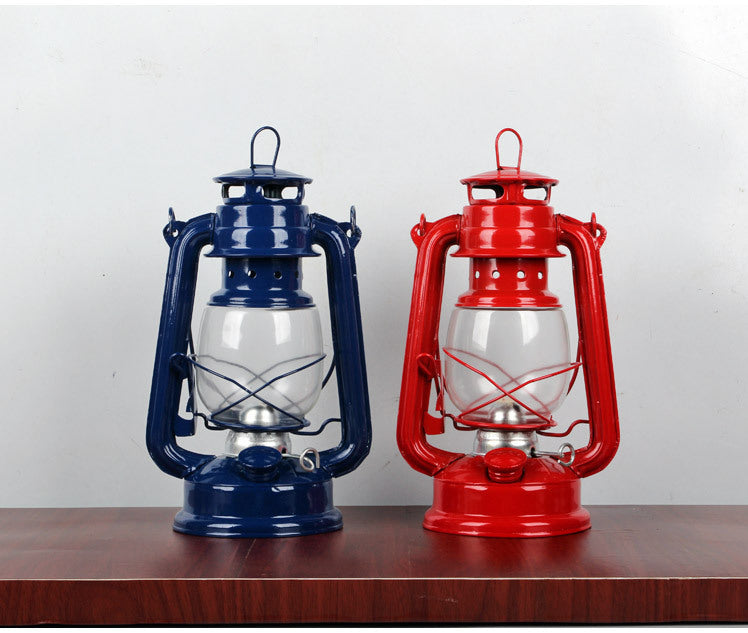 Portable Retro Kerosene Lantern for Camping