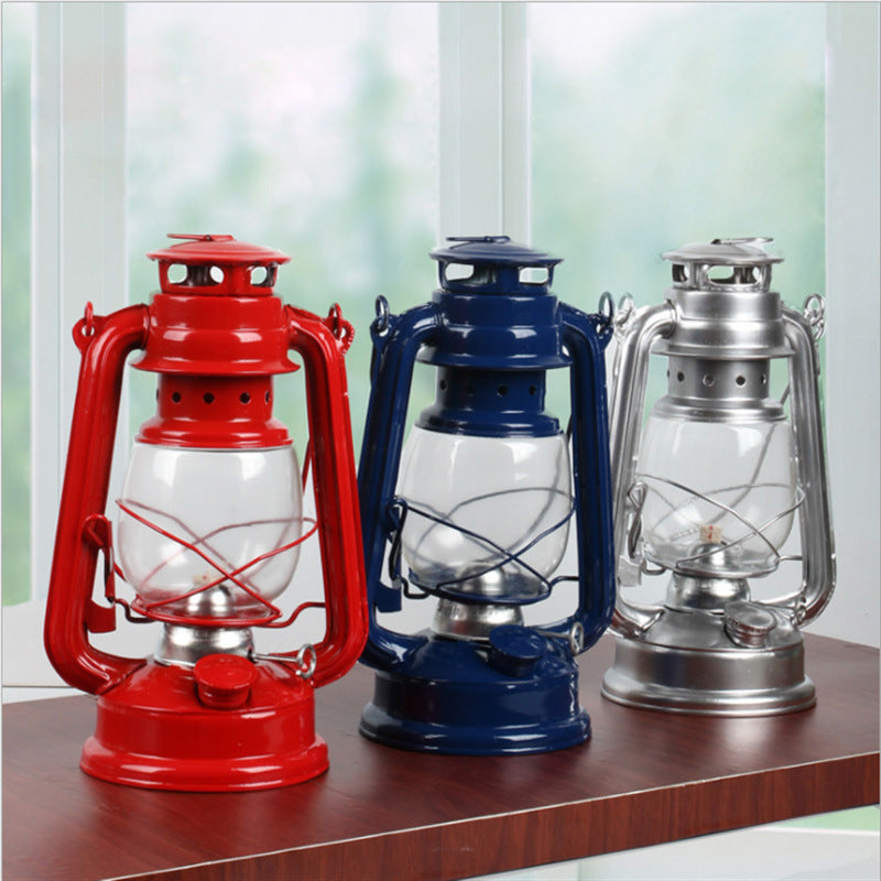 Portable Retro Kerosene Lantern for Camping