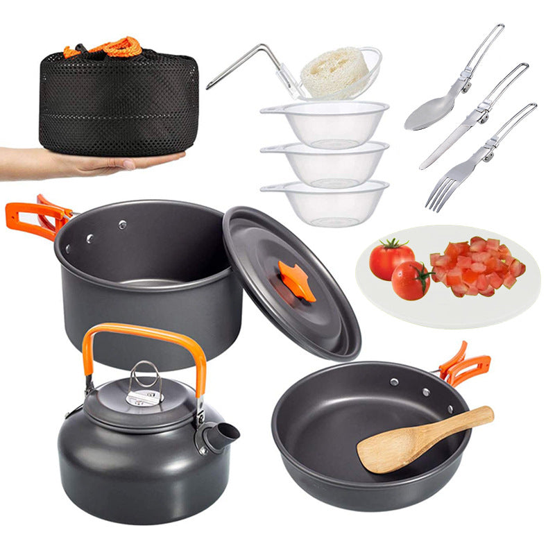 Folding Mini Camping Cookware Set