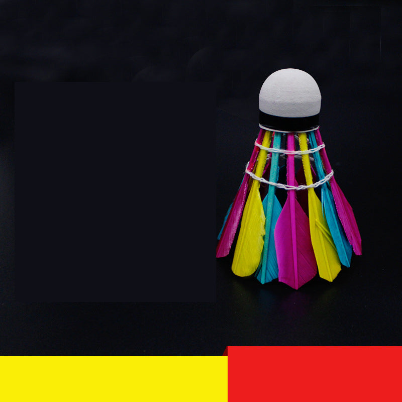 Foam Double Head Color Badminton Shuttlecock Set