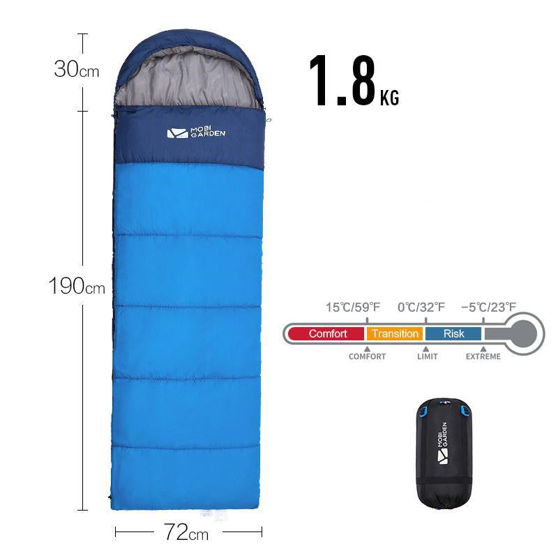 Thickened Mummy Sleeping Bag – Outdoor Winter Camping