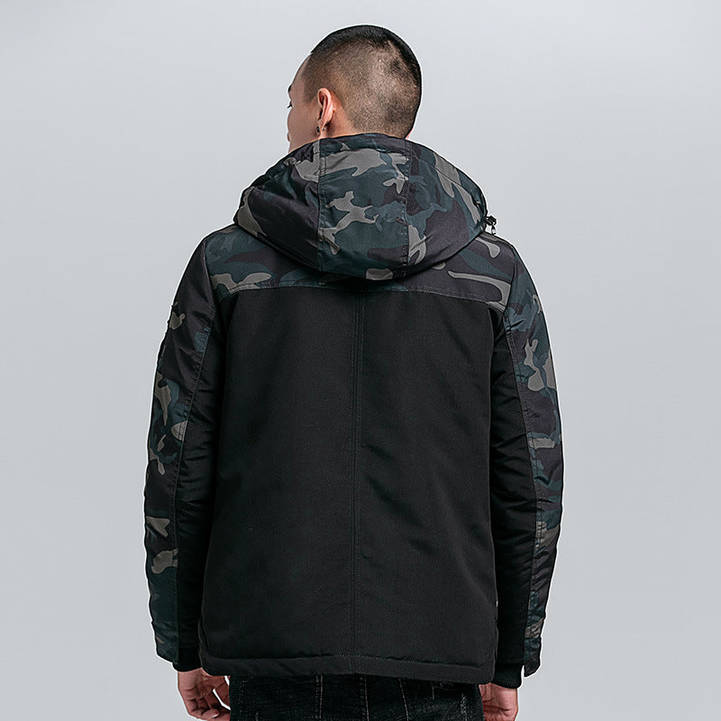 Men’s Military Camouflage Cotton Jacket