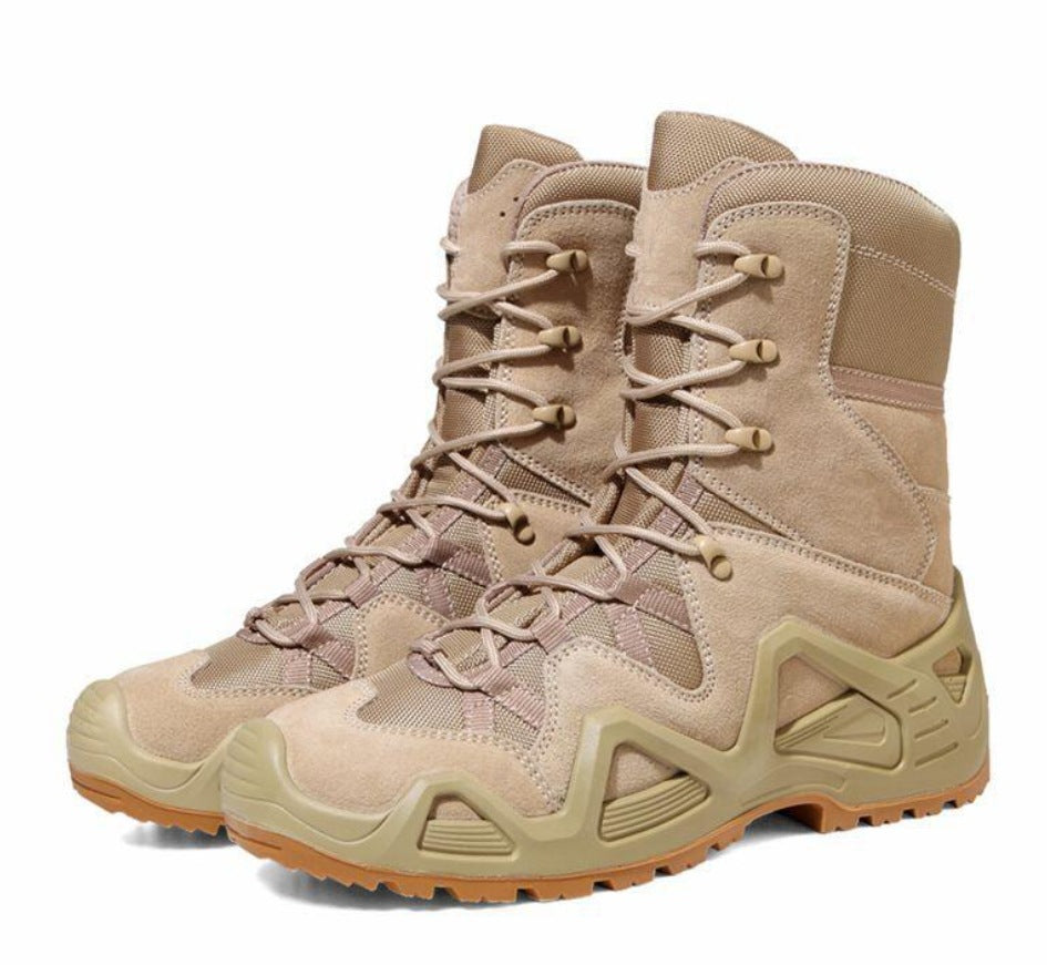 Mid-Top Military Outdoor Training Hiking Combat Boots
