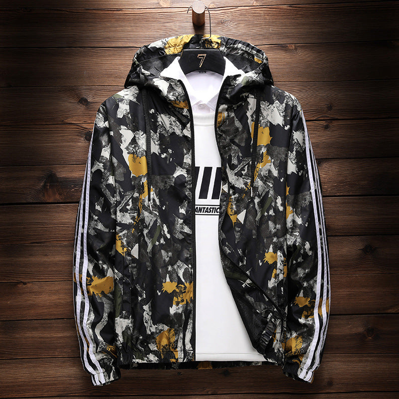 Men’s Trendy Camouflage Outerwear Jacket