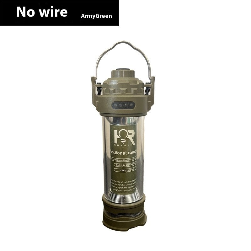 RHX Outdoor Tactical Camping Lantern with Ambience Light