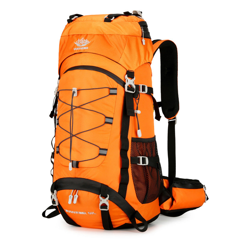 60L Large Capacity Outdoor Hiking, Camping, and Travel Backpack